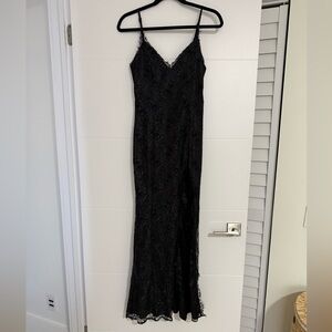 Showpo Black Textured Fabric Dress